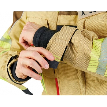 Ubranie bojowe FIRE FLEX – brązowo-piaskowy X55 z PBI (CNBOP) + napisy
